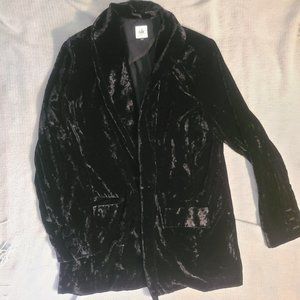 Black Velvet Blazer